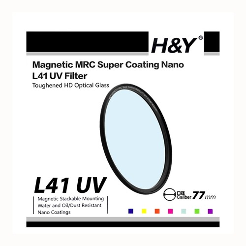 H&amp;Y HD MRC Nano L41 UV 77mm 마그네틱 렌즈필터