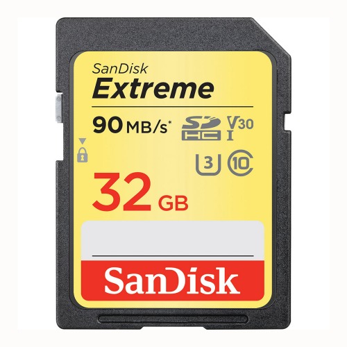 샌디스크 Extreme SD 32GB 600X 90MB
