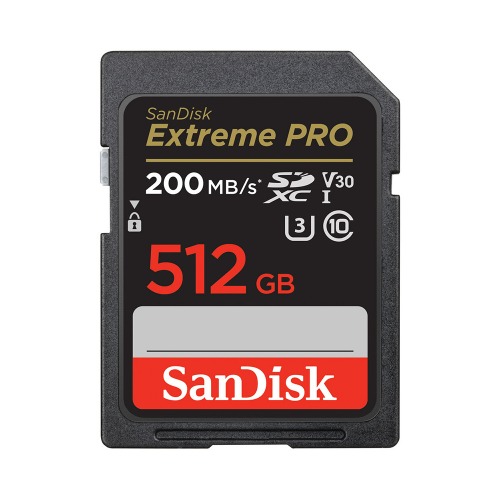 샌디스크 익스트림 프로 SD 512GB 200MB