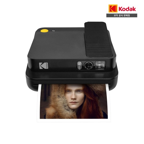 Kodak 코닥 Smile Classic 2-in-1 스마일 클래식 즉석카메라 (블랙/화이트)