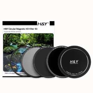H&amp;Y 마그네틱 HD MRC IR ND8/64/1000 72mm 키트