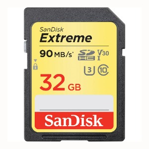 샌디스크 Extreme SD 32GB 600X 90MB/s