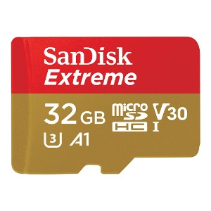 샌디스크 익스트림 마이크로 SD 32GB 카드 100MB