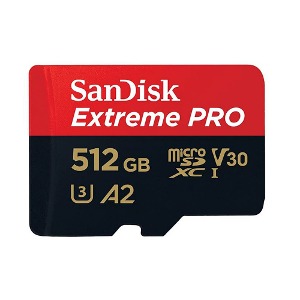 샌디스크 익스트림 마이크로 프로 SD 512GB 카드 200MB