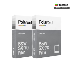폴라로이드 SX-70 흑백 즉석카메라 필름 2팩