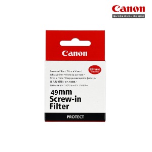 캐논 PROTECT FILTER 49mm 정품 필터