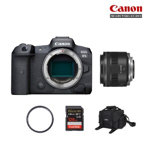 캐논 EOS R5+RF 35mm F1.8 Macro IS STM (가이드북 포함) 미러리스 카메라