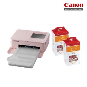 캐논 포토프린터 SELPHY CP1500 (핑크) +RP108 x2EA패키지+20주년 한정판 패키지