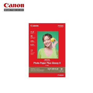 캐논 PP-208 초광택 포토 용지 4x6 사이즈 20매