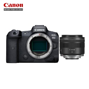 캐논 EOS R5+RF 35mm F1.8 Macro IS STM 미러리스 카메라+추가 LP-E6NH 배터리 포함